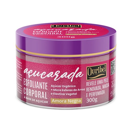 esfoliante corporal amora negra 300g